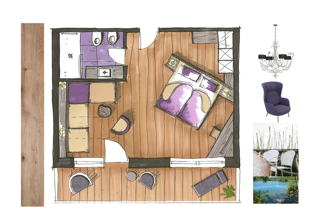 Seehotel Sparer Appiano sulla Strada del Vino Szoba fotó